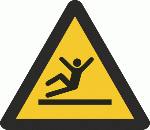 Προσοχή Ολισθηρό Δάπεδο - Caution Slippery Floor