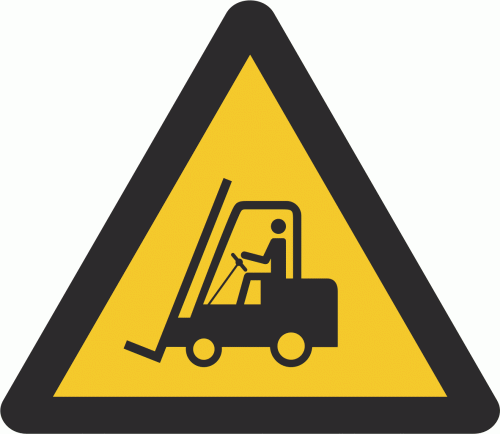 Διέλευση Περονοφόρων Οχημάτων - Warning Forklift Traffic
